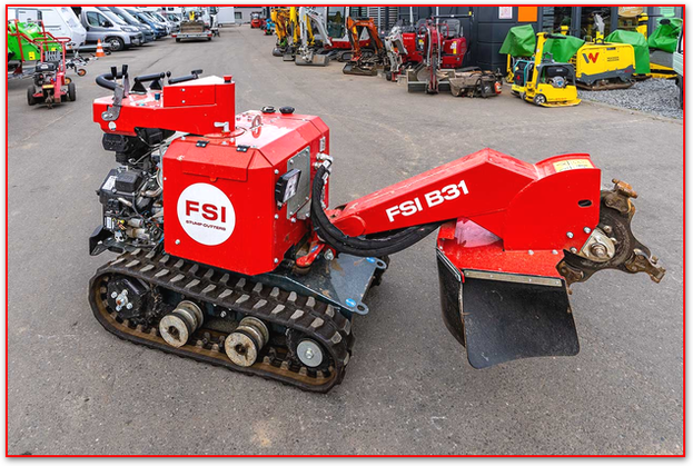 Stubbenfräse FSI B31 Track BLT Damme